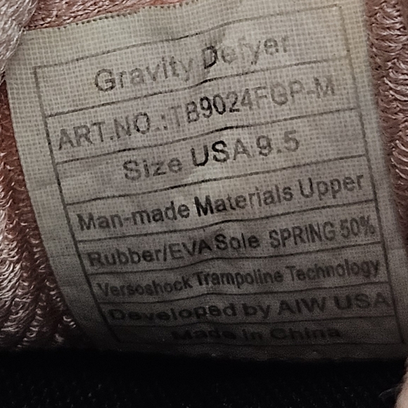 Gdefy Gravity Defyer Women's Mighty Walk TB9024FGP shoes - Picture 10 of 16